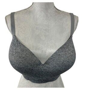 Soma 42DD Gray Enbliss Wireless T-Shirt Bra EUC